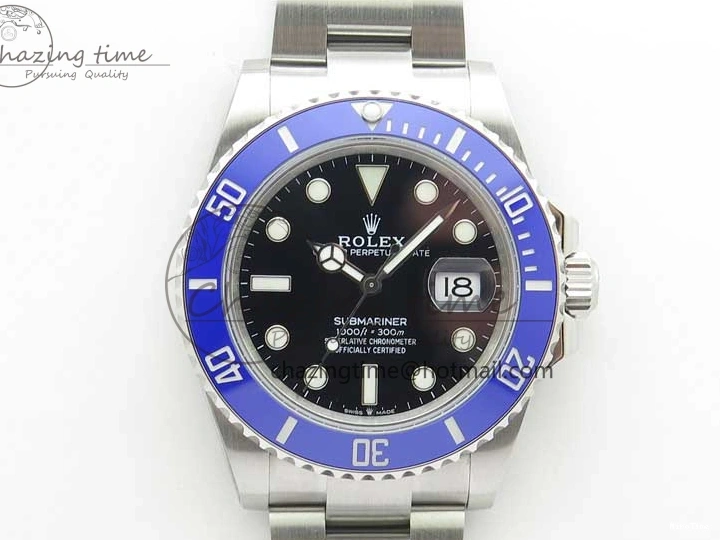 MiroTime 0211 Submariner 41mm 126619 LB BP Maker Black Dial on SS Bracelet A Tailored 2610